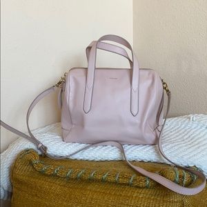 Blush Pink Fossil Purse